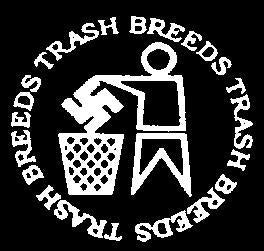 1" BUTTON - TRASH BREEDS #1