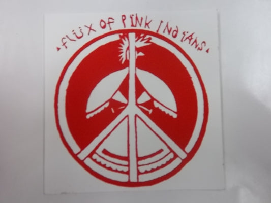 FLUX OF PINK INDIANS - LOGO STICKER