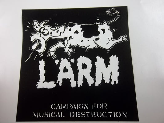 LARM - CAMPAIGN FOR MUSICAL DESTRUCTION STICKER