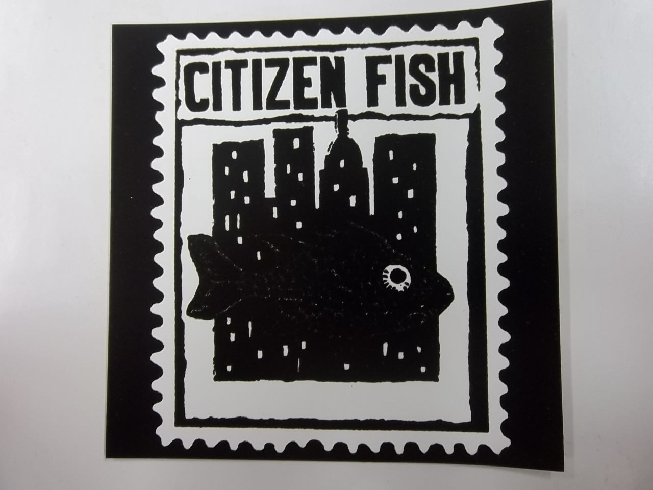 CITIZEN FISH - FISH STICKER