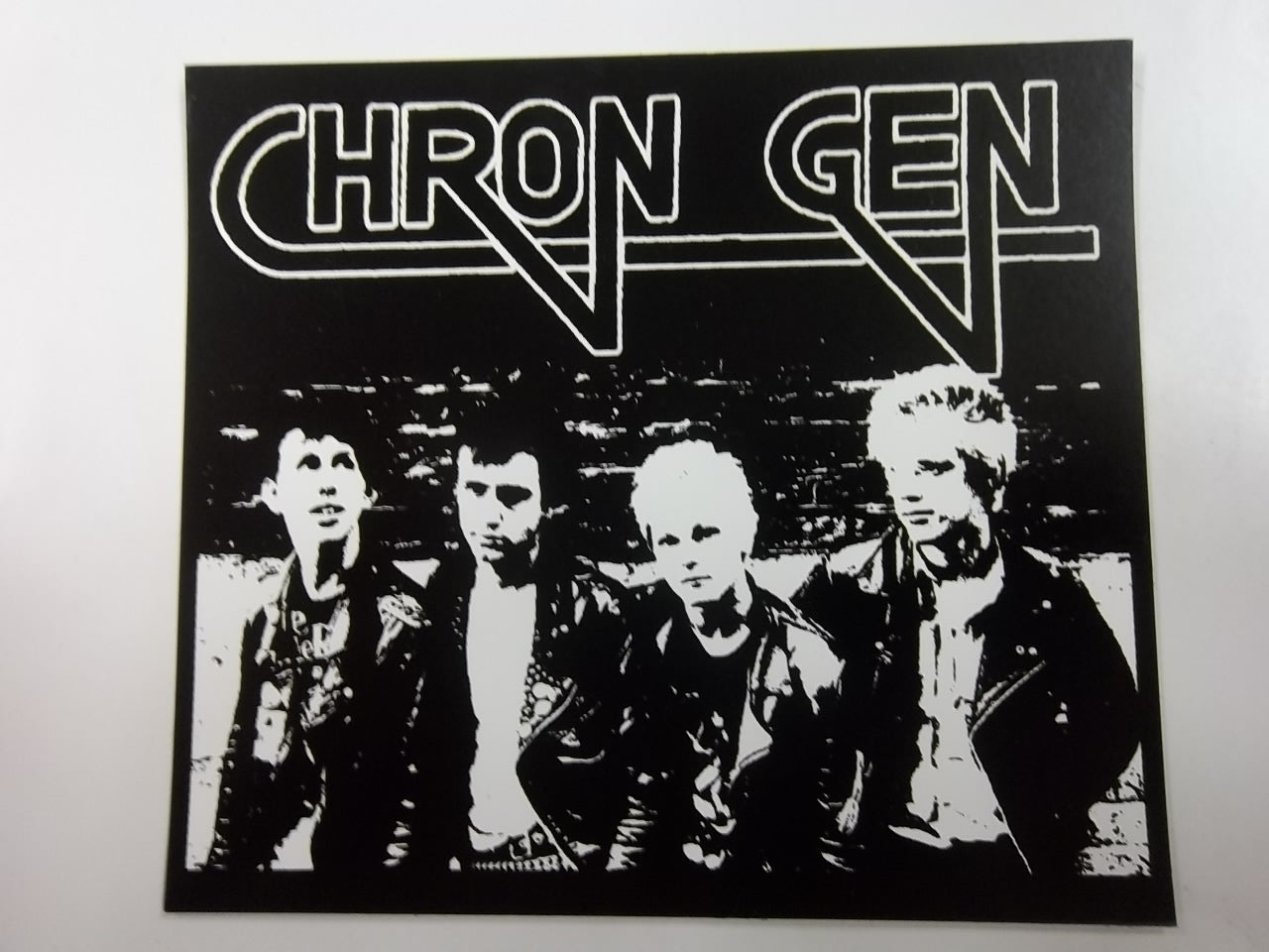 Ecron Geon CHRON GEN - BAND PICTURE STICKER – Headline Records