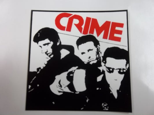 CRIME - PICTURE STICKER