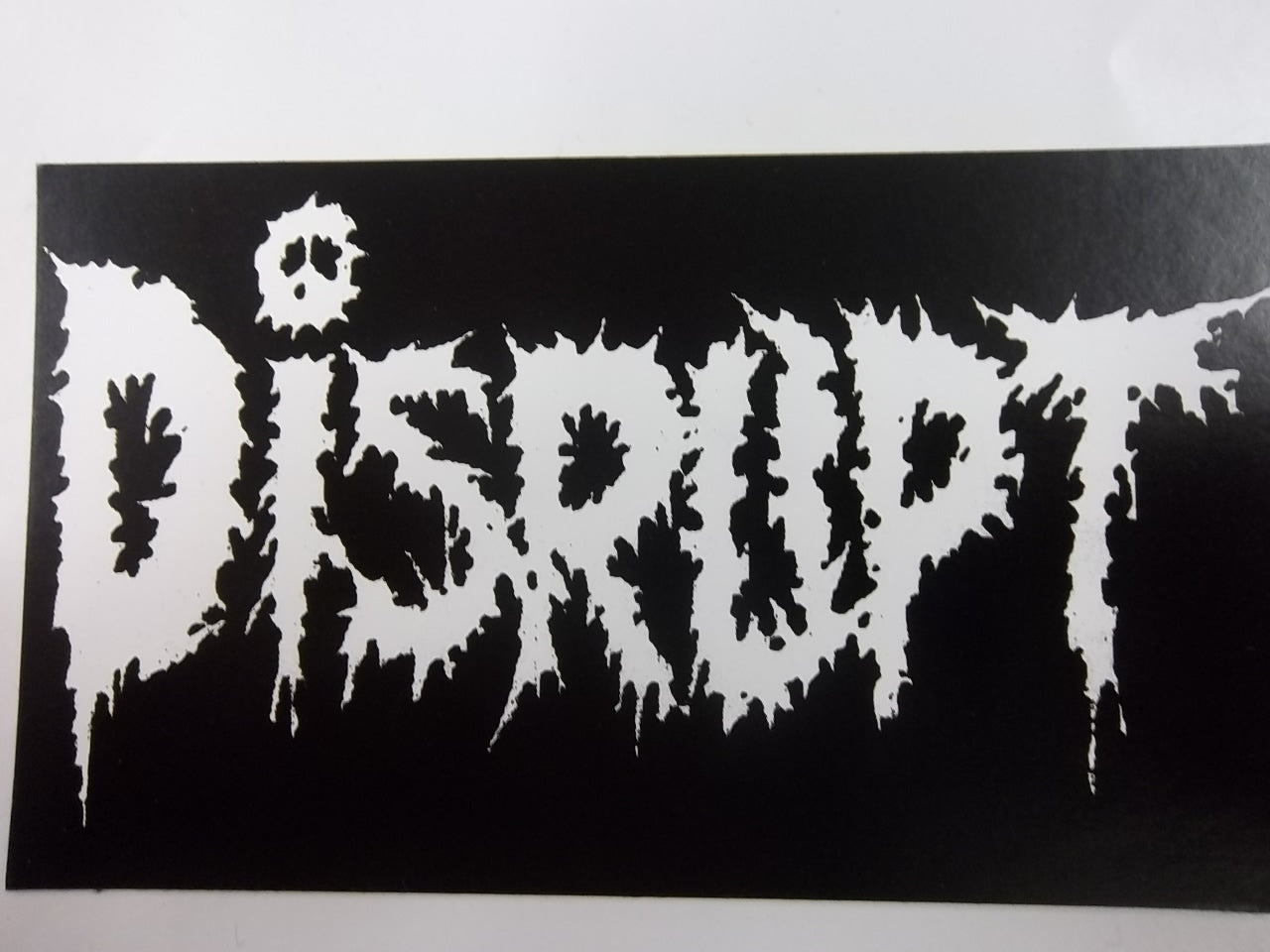 DISRUPT - DISRUPT STICKER