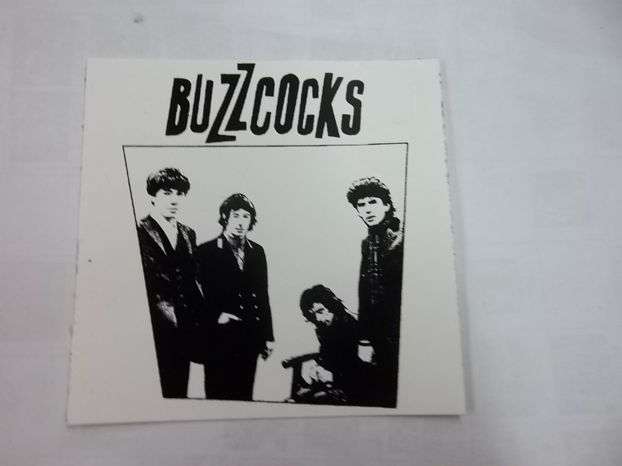 BUZZCOCKS - BAND PICT STICKER