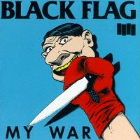 BLACK FLAG - MY WAR 1" BUTTON