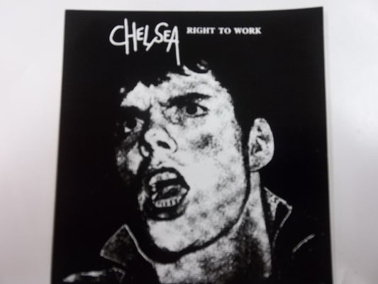 CHELSEA - RIGHT TO WORK STICKER