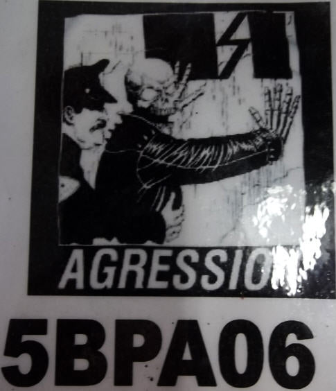 AGRESSION - COP BACK PATCH