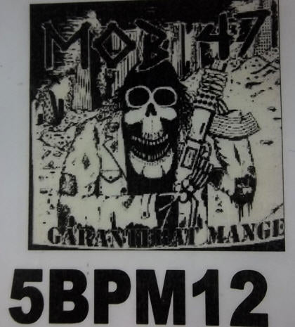 MOB 47 - GARANTERAT MANGEL BACK PATCH