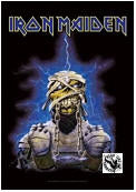 IRON MAIDEN - MUMMY FABRIC FLAG BANNER