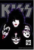 KISS - 4 FACES FABRIC FLAG BANNER