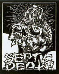 SEPTIC DEATH - GUITAR NECK BACK PATCH