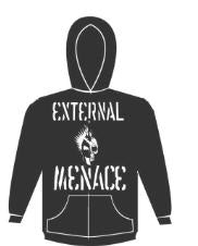 EXTERNAL MENACE - LOGO HOODIE SWEATSHIRT