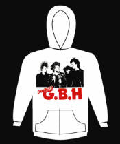 GBH - BAND PICTURE WHITE HOODIE SWEATSHIRT