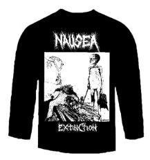 NAUSEA - EXTINCTION LONG SLEEVE TEE SHIRT