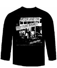 PETER & TEST TUBE BABY - RUN LIKE HELL LONG SLEEVE TEE SHIRT