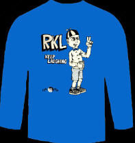 RKL - KEEP LAUGHING CARTOON LONG SLEEVE TEE SHIRT