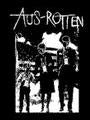 AUS ROTTEN - WAR STICKER