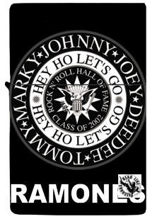 RAMONES - HEY HO LET'S GO LIGHTER REFILL METAL