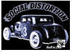 SOCIAL DISTORTION - HOT ROD STICKER