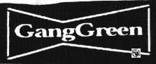 GANG GREEN - LOGO PATCH