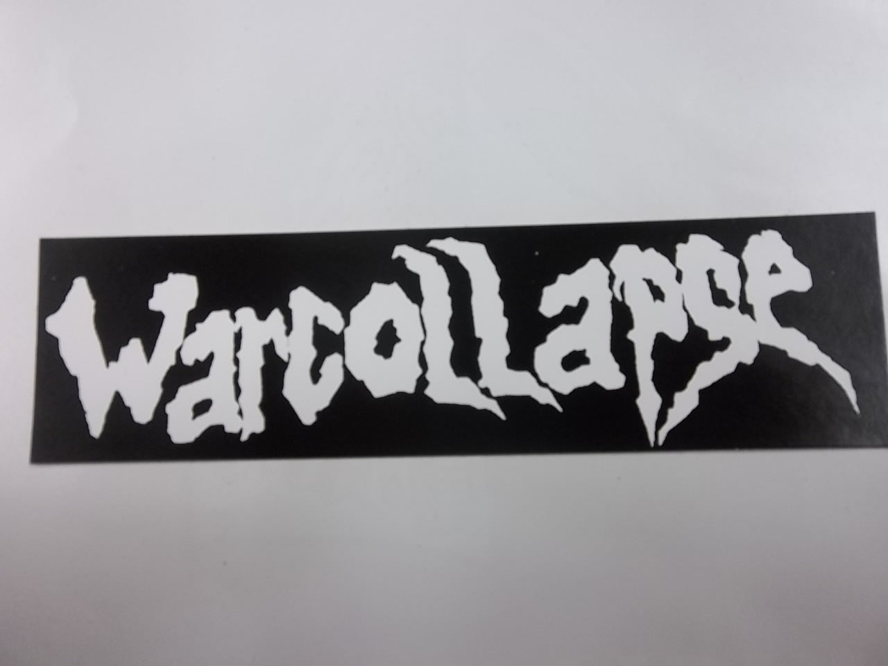 WARCOLLAPSE - WARCOLLAPSE STICKER