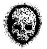 POISON IDEA - SKULL (LOGO) PATCH