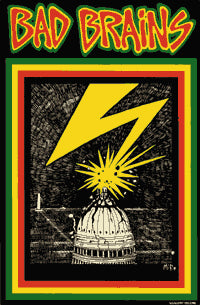 BAD BRAINS - THUNDER 1" BUTTON