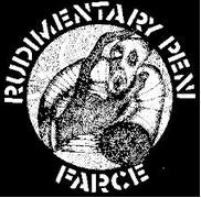 RUDIMENTARY PENI - FARCE STICKER