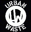 URBAN WASTE - LOGO 1" BUTTON