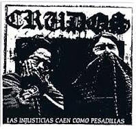 LOS CRUDOS - LAS INJUSTICIAS STICKER