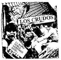 LOS CRUDOS - LA RABIA STICKER
