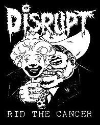 DISRUPT - RID 1" BUTTON