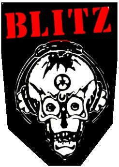 BLITZ - SKULL 1" BUTTON