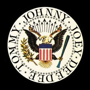 RAMONES - LOGO COLOR 1" BUTTON