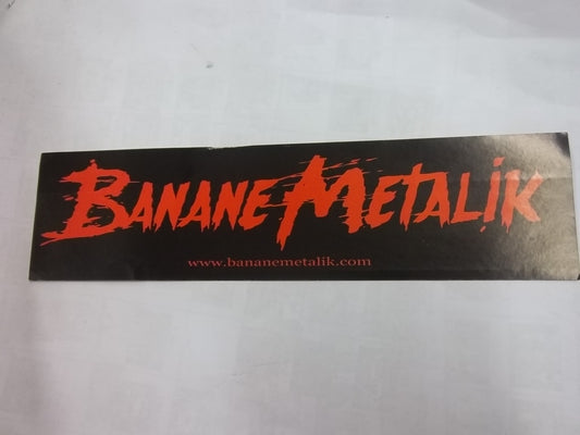 BANANE METALIK - BANANE METALIK STICKER