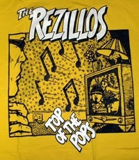 REZILLOS - TOP OF THE POPS 1" BUTTON