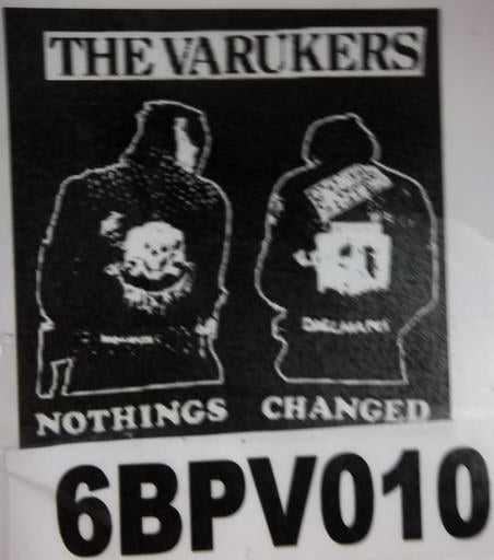 VARUKERS - NOTHING CHANGED BACK PATCH