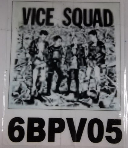 VICE SQUAD - BAND PICTURE BACK PATCH