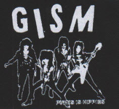 GISM - PUNK IS HIPPIES PATCH