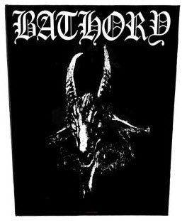 BATHORY - GOAT EMBROIDERED BACK PATCH