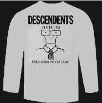 DESCENDENTS - MILO GOES TO COLLEGE LONG SLEEVE TEE SHIRT