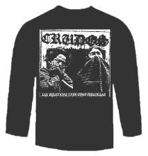 LOS CRUDOS - LAS INJUSTICIA LONG SLEEVE TEE SHIRT