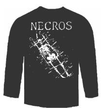 NECROS - SKELETON LONG SLEEVE TEE SHIRT