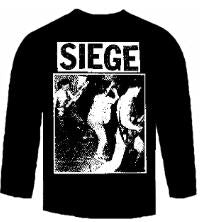 SIEGE - BAND LIVE LONG SLEEVE TEE SHIRT