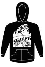 STALAG 13 - SKELETON SKATING HOODIE SWEATSHIRT