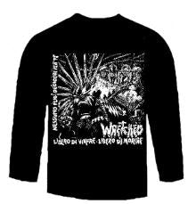 WRETCHED - LIBERO DIVIVERE LONG SLEEVE TEE SHIRT