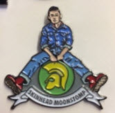 SYMARIP - SKINHEAD MOONSTOMP ENAMEL PIN BADGE