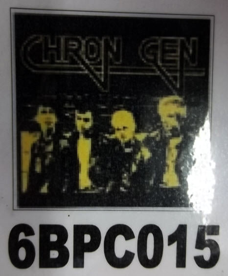 CHRON GEN - BAND PICTURE BACK PATCH