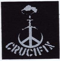 CRUCIFIX - LOGO + CRUCIFIX 1" BUTTON