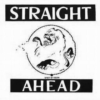 STRAIGHT AHEAD - LOGO 1" BUTTON